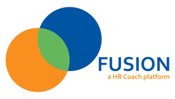 Fusion, a HR Coach platform, logo